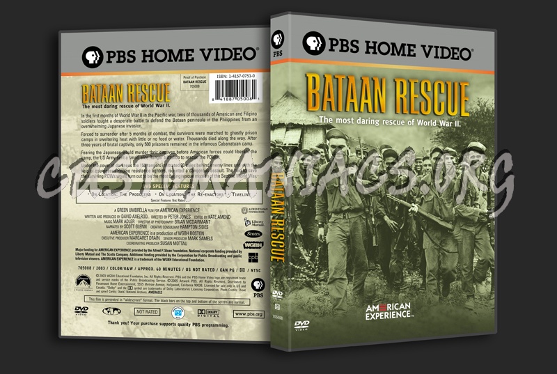 Bataan Rescue dvd cover