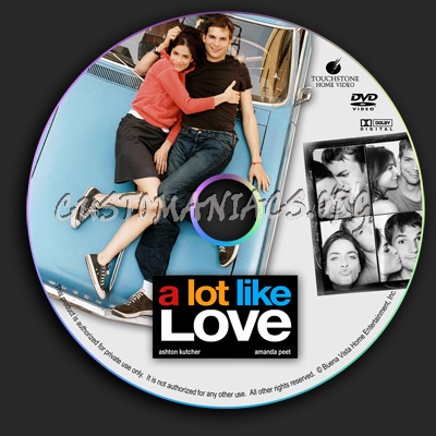 Alot Like Love dvd label