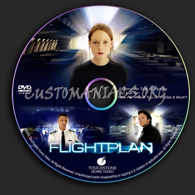 Flightplan dvd label