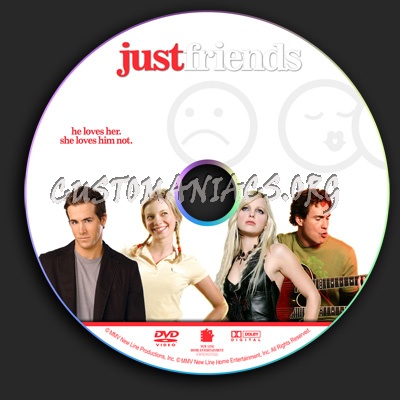 Just Friends dvd label