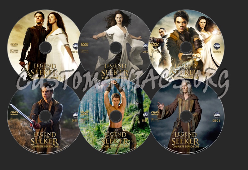 Legend Of The Seeker dvd label