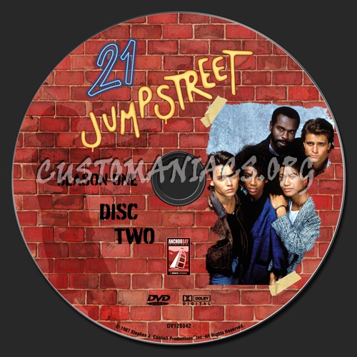 21 Jumpstreet Season 1 dvd label