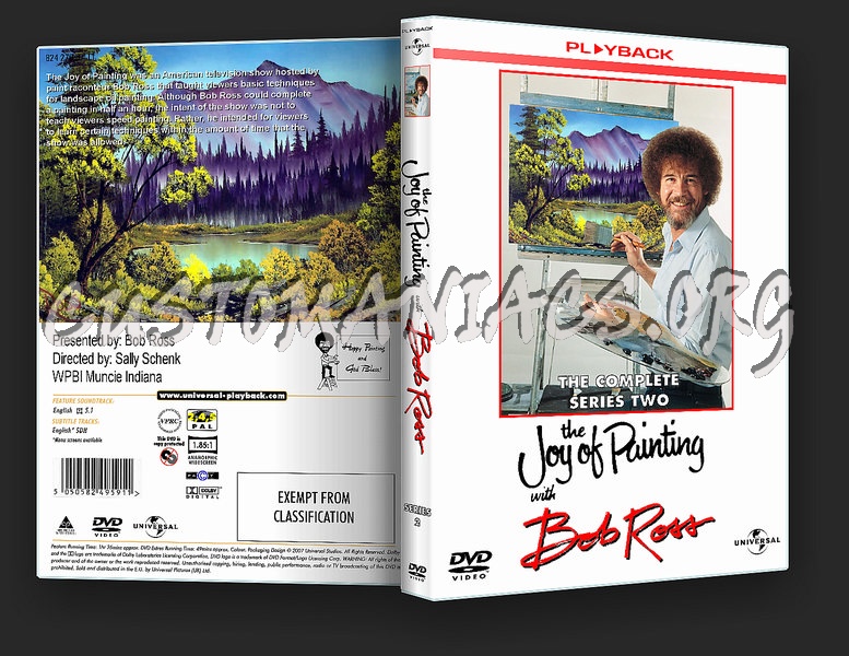 The Joy Of Painting With Bob Ross Series 2 dvd cover