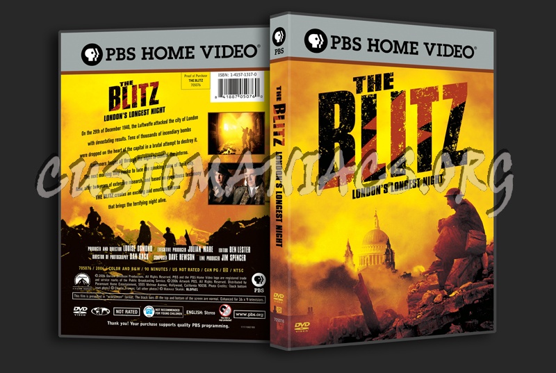 The Blitz London's Longest Night dvd cover