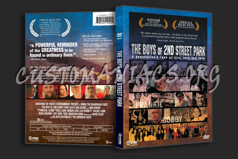 The Boys of 2nd Street Park dvd cover