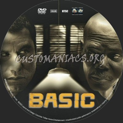 Basic dvd label