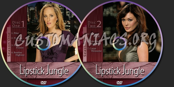 Lipstick Jungle season one dvd label