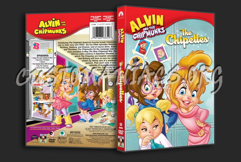 Alvin and the Chipmunks The Chipettes dvd cover