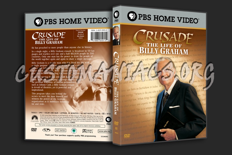 Crusade The Life of Billy Graham dvd cover