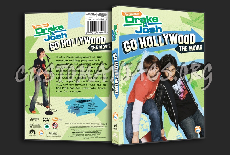 Drake Josh Go Hollywood The Movie dvd cover DVD Covers