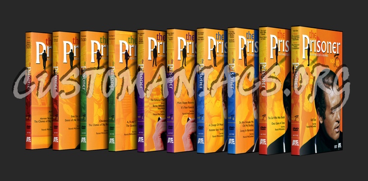 The Prisoner Volumes 1 - 10 dvd cover