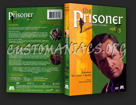 The Prisoner Volumes 1 - 10 dvd cover