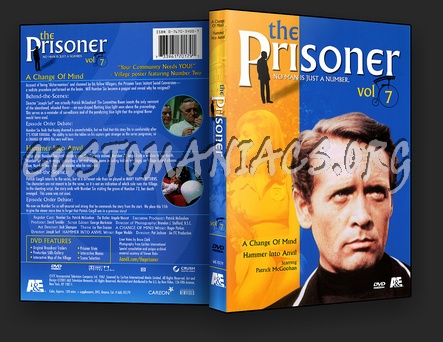 The Prisoner Volumes 1 - 10 dvd cover