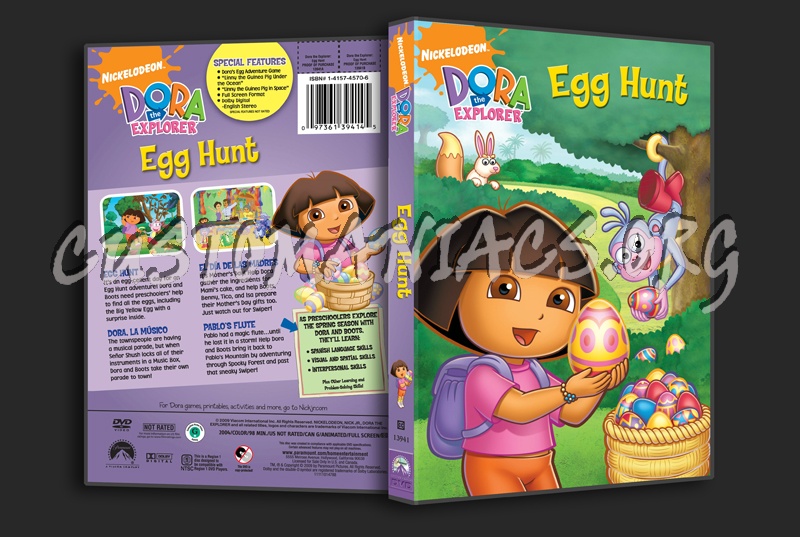 Dora the Explorer: Egg Hunt dvd cover