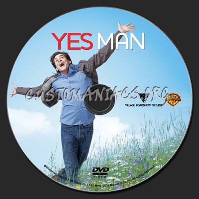 Yes Man dvd label