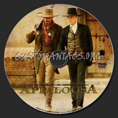 Appaloosa dvd label