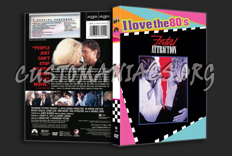 Fatal Attraction dvd cover