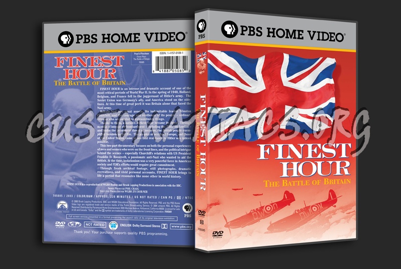 Finest Hour: The Battle of Britain dvd cover