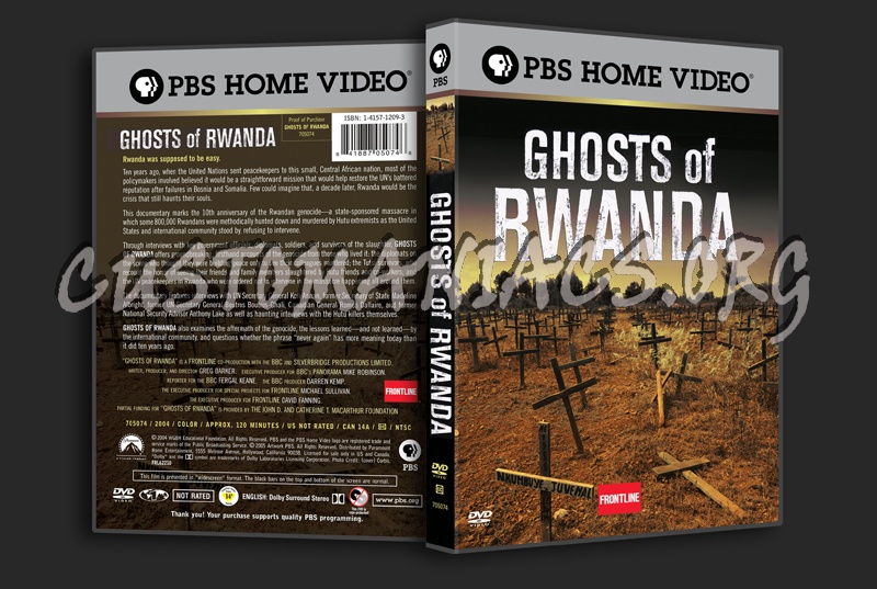 Ghosts of Rwanda dvd cover