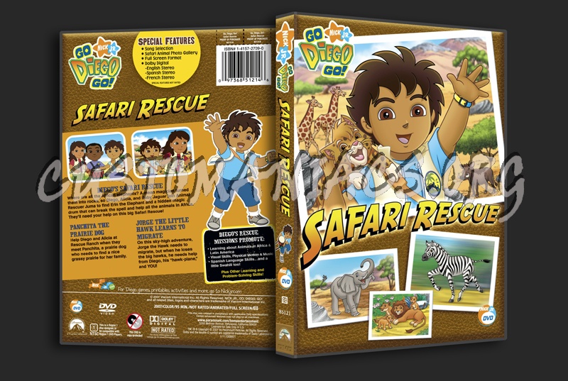 Go Diego Go Safari Rescue Dvd