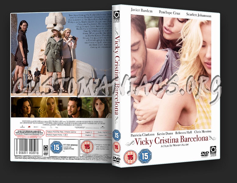 Vicky Cristina Barcelona dvd cover