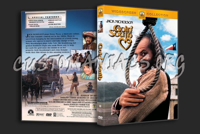 Goin' South dvd cover