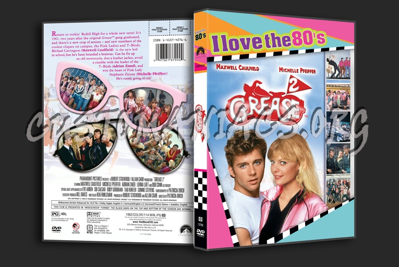 Grease 2 dvd cover