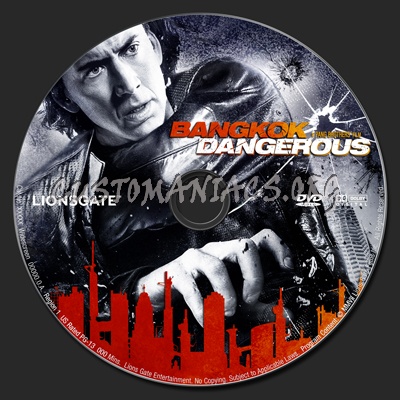 Bangkok Dangerous dvd label