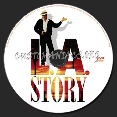 L.A. Story dvd label