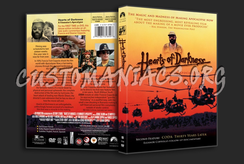 Hearts of Darkness dvd cover