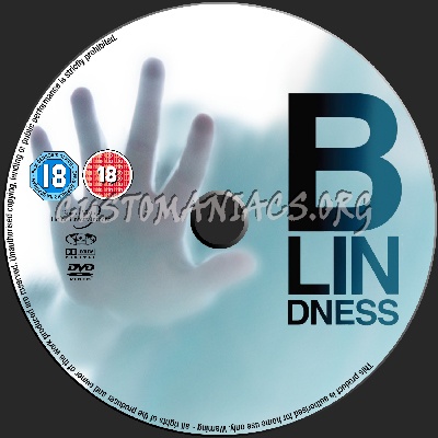 Blindness dvd label