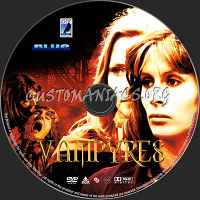 Vampyres dvd label