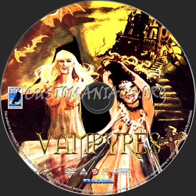 Vampyres dvd label