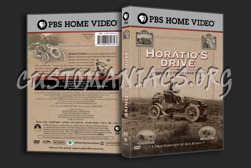 Horatio's Drive dvd cover