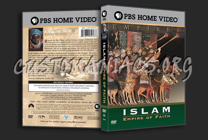 Islam Empire of Faith dvd cover - DVD Covers & Labels by