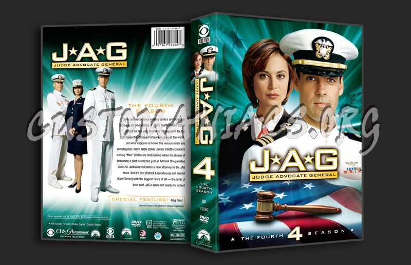 JAG Season 4 dvd cover