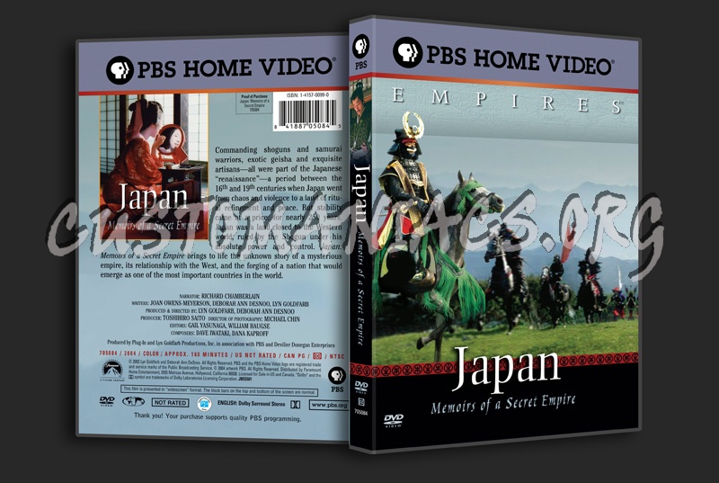 Japan: Memoirs of a Secret Empire dvd cover