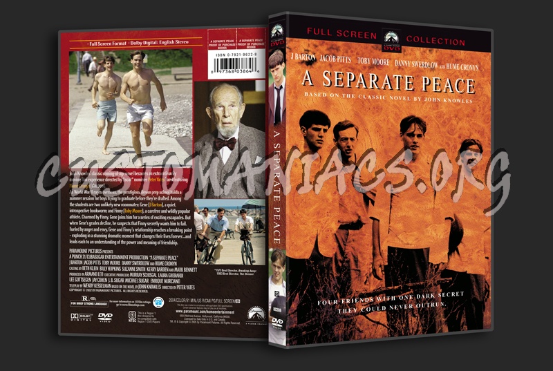 A Seperate Peace dvd cover