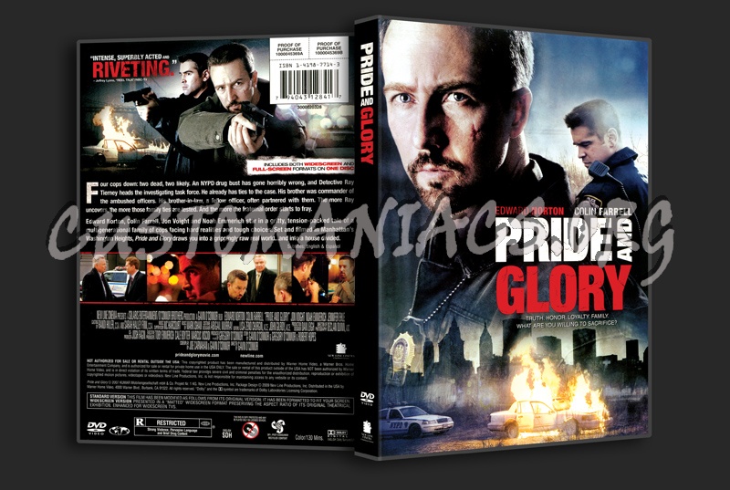 Pride & Glory dvd cover