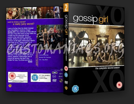 Gossip Girl Season 2 dvd cover