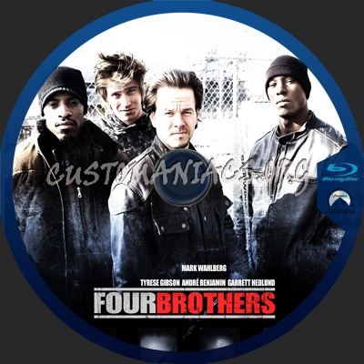 Four Brothers blu-ray label