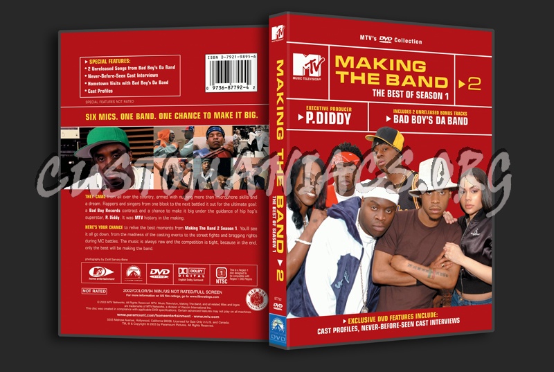 Making the Band: The Best of Season 1 dvd cover