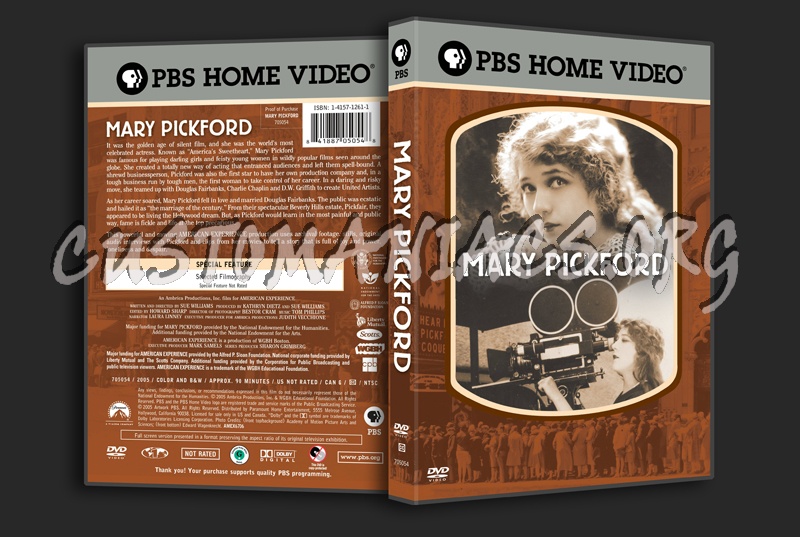 Mary Pickford dvd cover