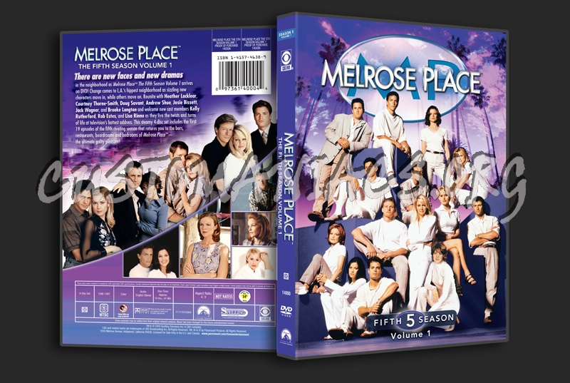 Melrose Place Season 5 Volume 1 dvd cover