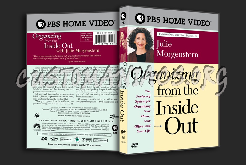 Organizing from the Inside Out dvd cover