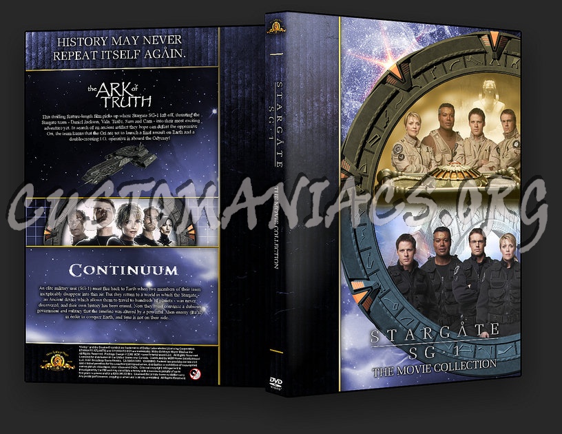 Stargate SG1 TV Movies dvd cover