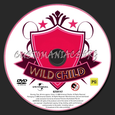 Wild Child dvd label