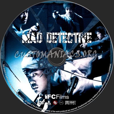 Mad Detective dvd label