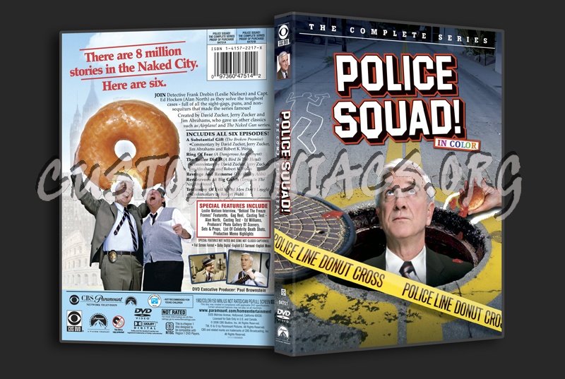 Police Squad The Complete Series dvd cover