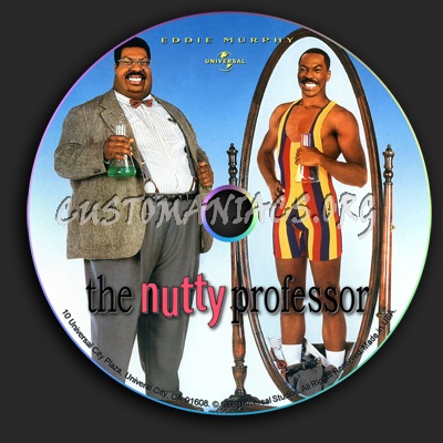 The Nutty Professor dvd label